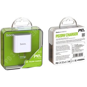 شارژر دیواری 20 وات HOCO C76