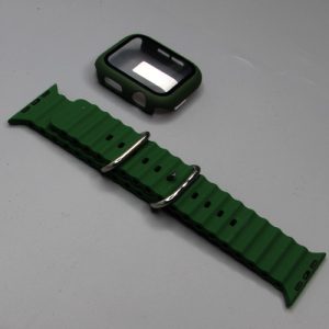 بند ساعت سیلیکونی + گارد سایز 49