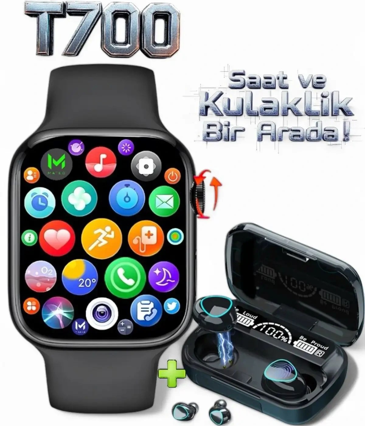 ساعت هوشمند T700