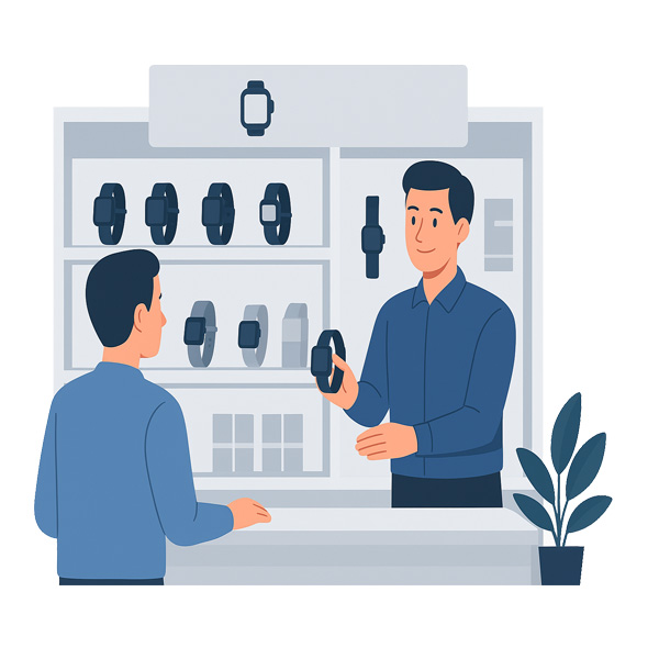 مرکز پخش ساعت هوشمند در اصفهان